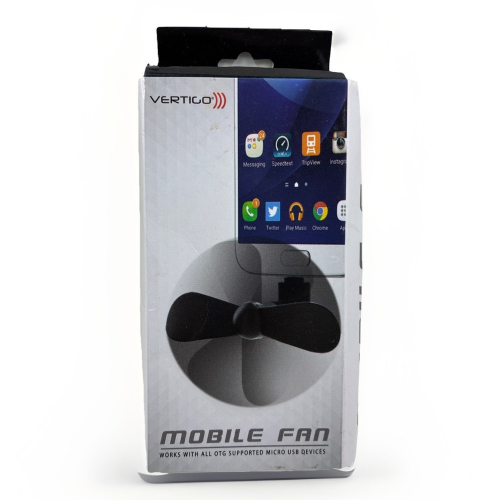 Mini portable phone FAN for android iPhone smartphone micro B C USA seller